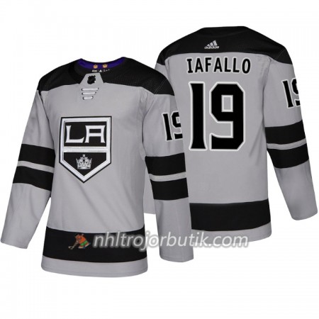 Män Ishockey Los Angeles Kings tröja Alex Iafallo 19 Alternate Adidas 2018-19 Authentic
